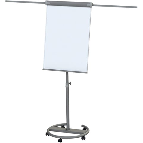 Flipchart suchościeralny magnetyczny mobilny, 2 ramiona TERRA 68x105xh220cm MF004 MEMOBE w sklepie Wasserman.eu