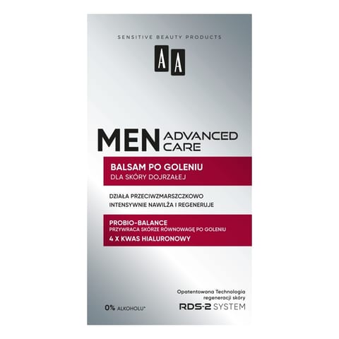 ⁨AA Men Advanced Care Balsam po goleniu dla skóry dojrzałej 100 ml⁩ w sklepie Wasserman.eu