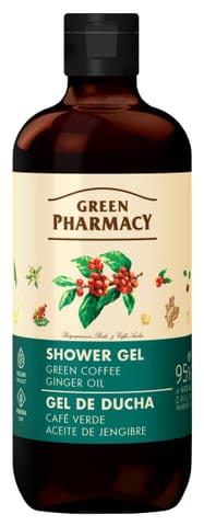 ⁨GREEN PHARMACY Żel pod prysznic - Zielona Kawa + Olejek Imbirowy 500 ml⁩ w sklepie Wasserman.eu