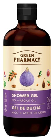 ⁨GREEN PHARMACY Żel pod prysznic - Figi + Olej Arganowy 500 ml⁩ w sklepie Wasserman.eu