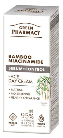 ⁨GREEN PHARMACY Bambus + Niacynamid Krem do twarzy na dzień 50 ml⁩ w sklepie Wasserman.eu