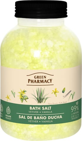 ⁨GREEN PHARMACY Sól do kąpieli Wetyweria i Wanilia 1000 g⁩ w sklepie Wasserman.eu