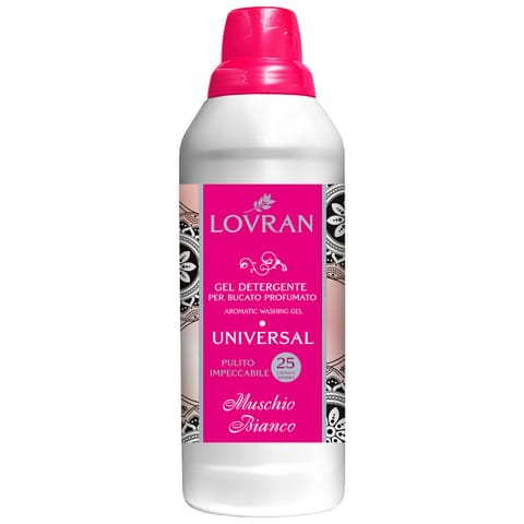 ⁨LOVRAN Żel do prania tkanin białych i kolorowych Amla i Paczula 1000 ml⁩ w sklepie Wasserman.eu