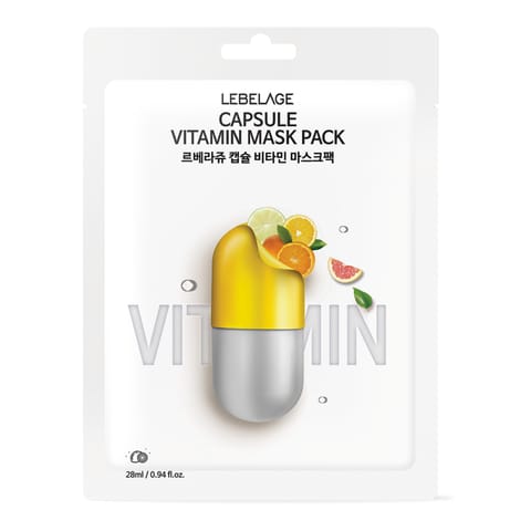 ⁨LEBELAGE Maseczka w płachcie Dr. Capsule Vitamin⁩ w sklepie Wasserman.eu
