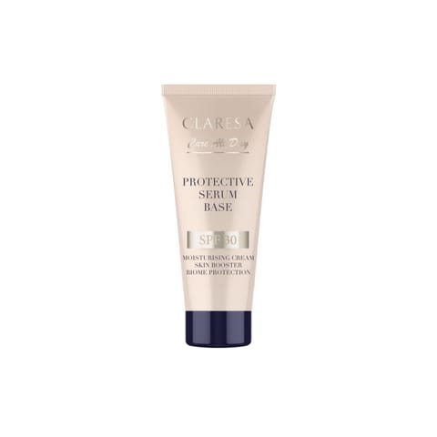 ⁨CLARESA Protective Serum Base Nawilżająca serum baza do twarzy z filtrem SPF 30 30 ml⁩ w sklepie Wasserman.eu