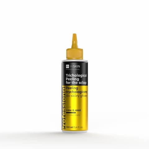 ⁨HISKIN PROFESSIONAL Peeling trychologiczny do skóry głowy - Limonka i mięta 100 ml⁩ w sklepie Wasserman.eu
