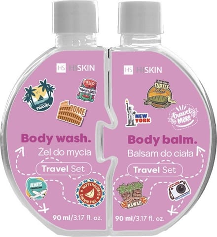 ⁨HISKIN Puzzle Body Żel do mycia + Balsam do ciała 2 x 90 ml⁩ w sklepie Wasserman.eu