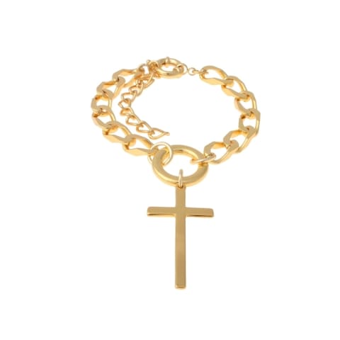 ⁨Bransoletka z krzyżem z kolekcji Heavenly (B15/ROZ/21AU)⁩ w sklepie Wasserman.eu