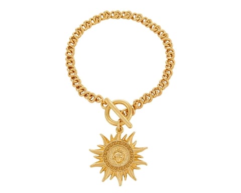 ⁨Bransoletka z greckim słońcem z kolekcji Olimpia ( B23/ZWE/90AU)⁩ w sklepie Wasserman.eu