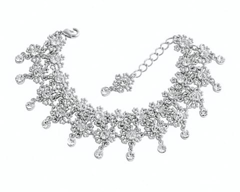 ⁨Bransoletka z kryształkami Preciosa (B22/VIP/46AG)⁩ w sklepie Wasserman.eu