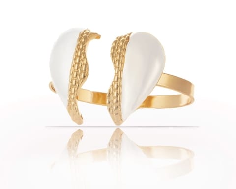 ⁨Bransoletka pęknięte serce z kolekcji Heart Harmony (B23/ZIM/34/1AU)⁩ w sklepie Wasserman.eu