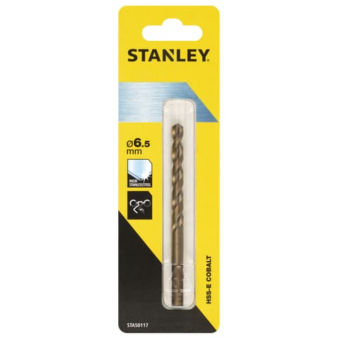 ⁨WIERTŁO DO METALU HSS-E KOBALT FI=6.5 MM⁩ w sklepie Wasserman.eu