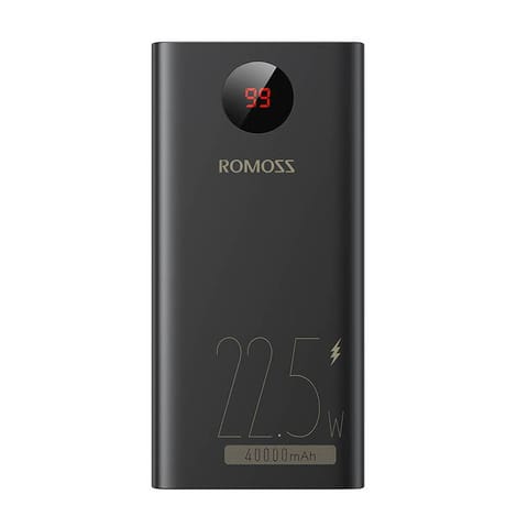 ⁨Powerbank Romoss PEA40PF 40000mAh, 22.5W (czarny)⁩ w sklepie Wasserman.eu
