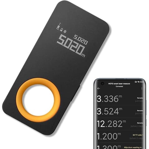 ⁨Dalmierz laserowy HOTO QWCJY001 (Bluetooth, OLED, 30m)⁩ w sklepie Wasserman.eu