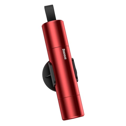 ⁨Młotek bezpieczeństwa Baseus Sharp Tool do szyb (czerwony)⁩ w sklepie Wasserman.eu