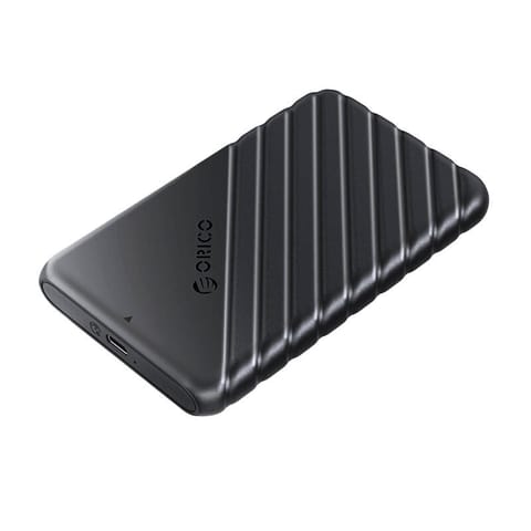 ⁨Obudowa dysku HDD / SSD 2,5" Orico, 6 Gbps, USB-C 3.1 Gen1 (czarna)⁩ w sklepie Wasserman.eu