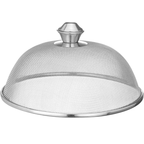 ⁨Pokrywa kopuła siatkowa do żywności stalowa śr. 255 x 135 mm⁩ w sklepie Wasserman.eu