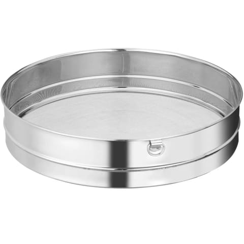 ⁨Sito stalowe gęste do przesiewania mąki śr. 358 x 76 mm⁩ w sklepie Wasserman.eu