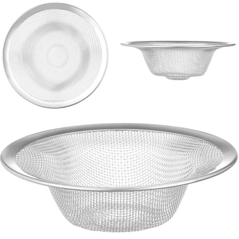 ⁨Sito odpływowe okrągłe do zlewu STAL śr. 110 x 35 mm⁩ w sklepie Wasserman.eu