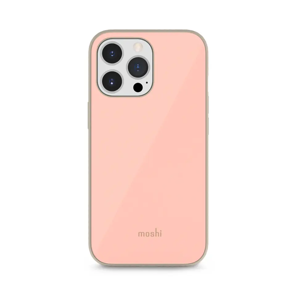 ⁨Moshi iGlaze Slim Hardshell Case - Etui iPhone 13 Pro (system SnapTo) (Dahlia Pink)⁩ w sklepie Wasserman.eu