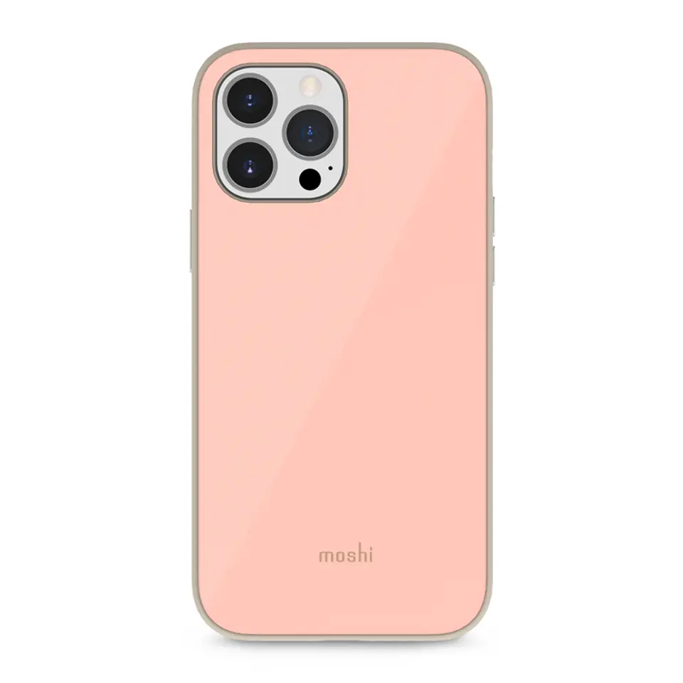 ⁨Moshi iGlaze Slim Hardshell Case - Etui iPhone 13 Pro Max (system SnapTo) (Dahlia Pink)⁩ w sklepie Wasserman.eu