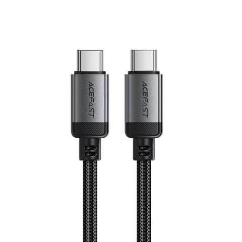 ⁨Kabel przewód USB-C - USB-C 480Mb/s 3A 1.2m - czarny⁩ w sklepie Wasserman.eu