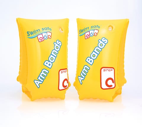 ⁨Bestway 32110 RĘKAWKI DO NAUKI PŁYWANIA L YELLOW 30cm x 15cm⁩ w sklepie Wasserman.eu