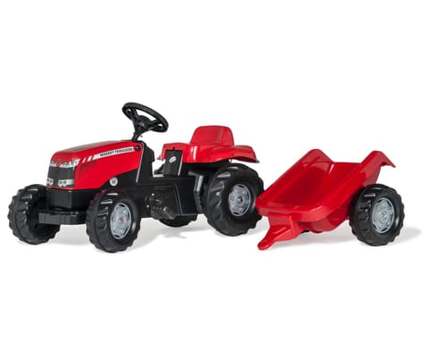 ⁨Rolly Toys 012305 Traktor Rolly-Kid Massey Ferguson z przyczepą⁩ w sklepie Wasserman.eu