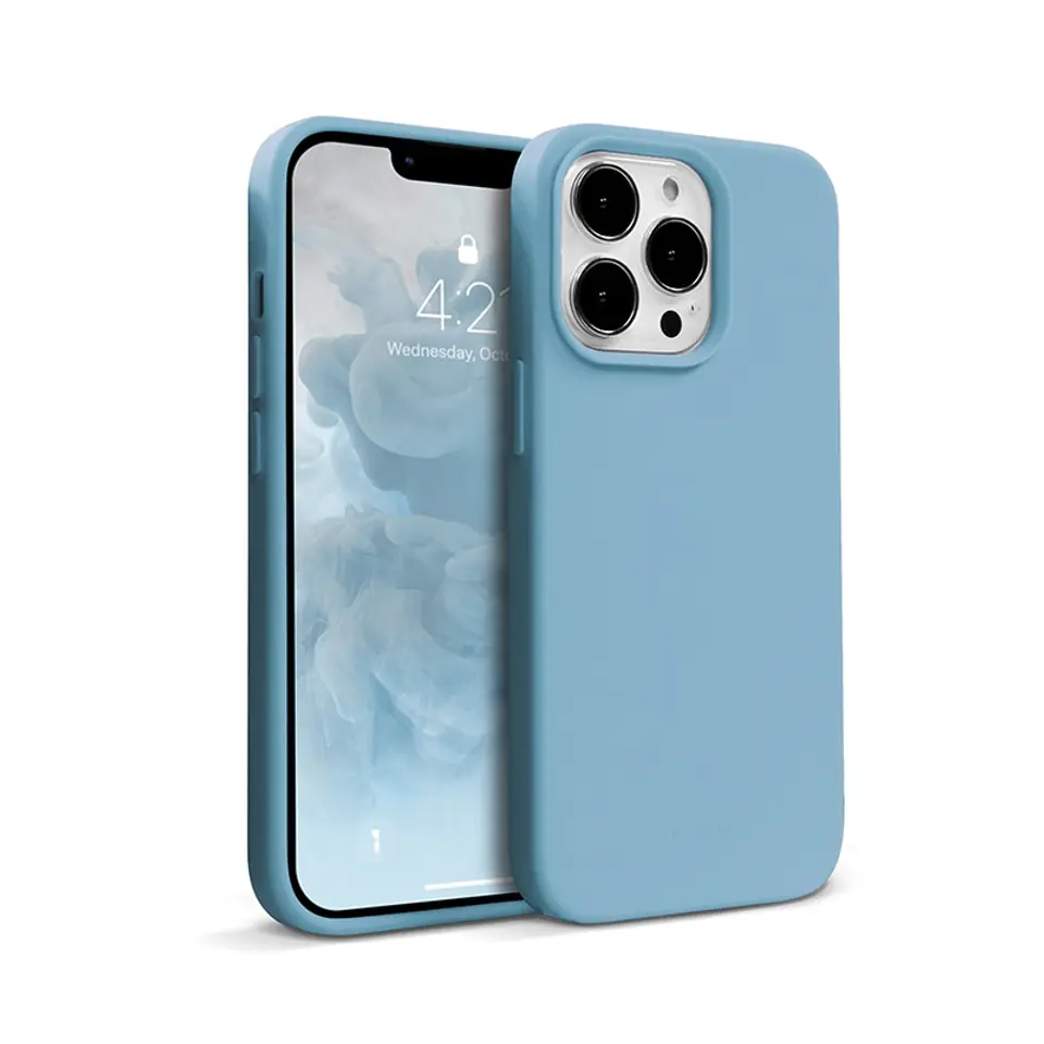 Crong Color Cover - Etui iPhone 13 Pro Max (błękitny) w sklepie Wasserman.eu