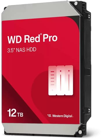 ⁨Drive HDD WD Red Pro 12TB 3,5 256MB SATAIII WD122KFBX⁩ at Wasserman.eu