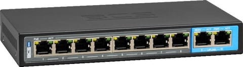 ⁨SWITCH POE dla 8 kamer IP BCS-B-SP0802G⁩ w sklepie Wasserman.eu
