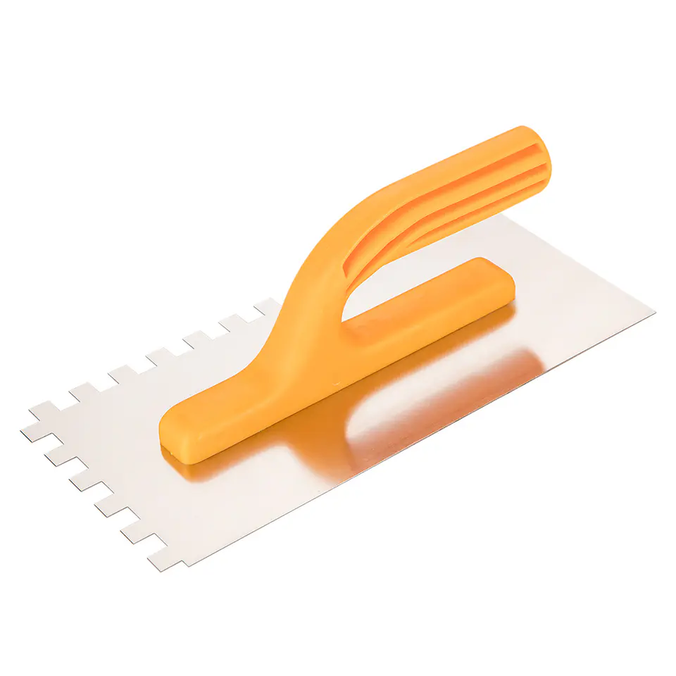⁨Trowel with teeth 10 x 10 x 10 mm, 280 x 130 mm⁩ at Wasserman.eu