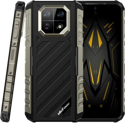 ⁨Smartphone Ulefone Armor 22 8GB/256GB (czarny) bez ładowarki⁩ w sklepie Wasserman.eu