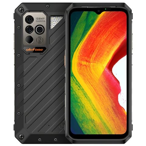 ⁨Smartphone Ulefone Power Armor 18T Ultra 5G 12GB/512GB (czarny) bez ładowarki⁩ w sklepie Wasserman.eu