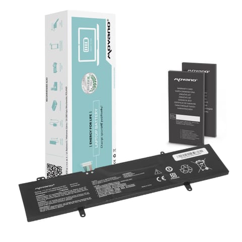 ⁨Bateria Movano do Asus VivoBook F411U, S410U, X411U⁩ w sklepie Wasserman.eu