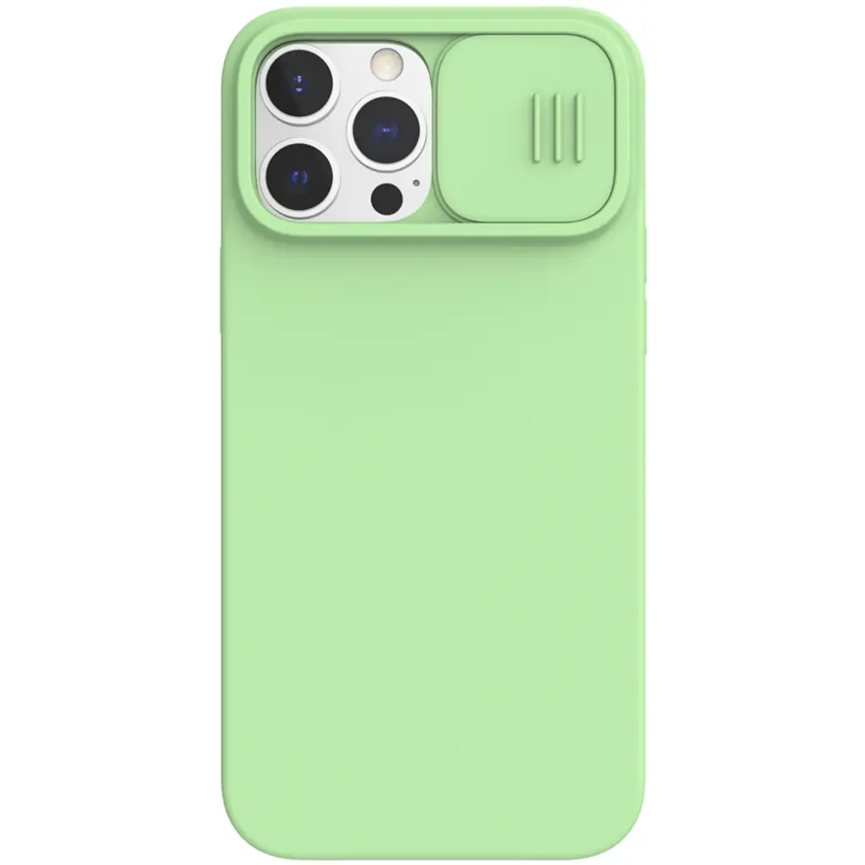 ⁨Nillkin CamShield Silky Magnetic - Apple iPhone 13 Pro Max Case with Camera Cover (Mint Green)⁩ at Wasserman.eu