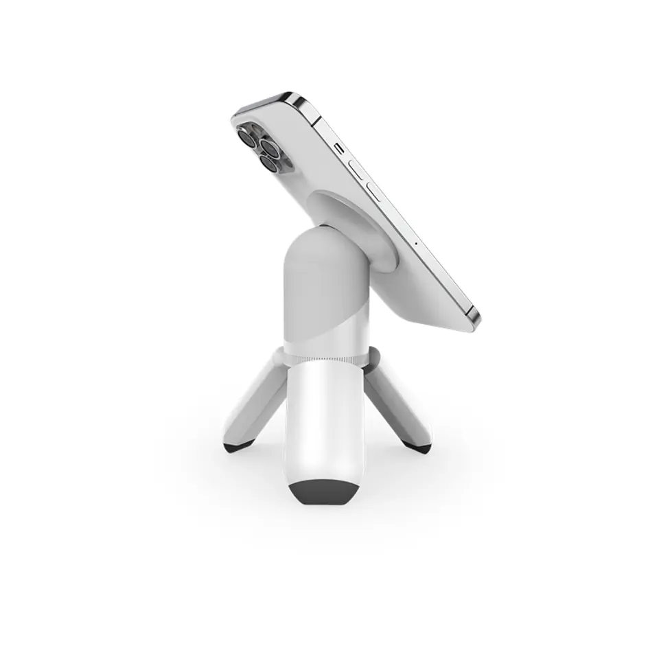 ⁨STM MagPod – Stand and Holder Tripod for iPhone MagSafe (White)⁩ at Wasserman.eu