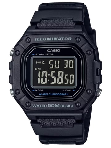⁨ZEGAREK MĘSKI CASIO W-218H-1B + BOX⁩ w sklepie Wasserman.eu