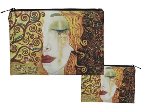 ⁨Kosmetyczka - G. Klimt, Złote łzy (CARMANI)⁩ w sklepie Wasserman.eu
