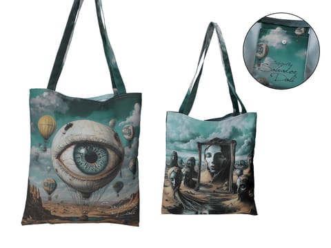 ⁨Torba na ramię - inspirowana malarstwem S. Dali (CARMANI)⁩ w sklepie Wasserman.eu