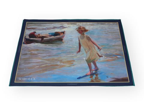 ⁨Podkładka na stół - J. Sorolla, Dziewczynka na plaży (CARMANI)⁩ w sklepie Wasserman.eu