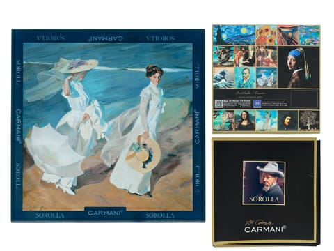 ⁨Podkładka szklana - J. Sorolla, Spacer brzegiem morza (CARMANI)⁩ w sklepie Wasserman.eu
