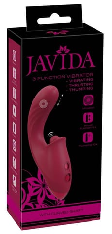 ⁨WIBRATOR JAVIDA 3 FUNKCJE RUCH POSUWISTY⁩ w sklepie Wasserman.eu