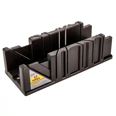 ⁨Gehrungsbox aus Kunststoff 250 x 65 x 60 mm⁩ im Wasserman.eu