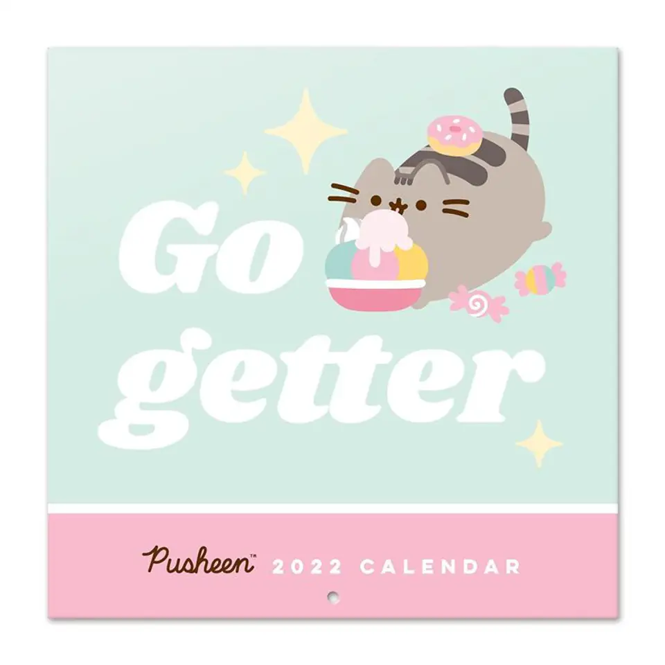 Pusheen - Wall calendar 2022 from the Foodie collection 30 x 30 cm at Wasserman.eu