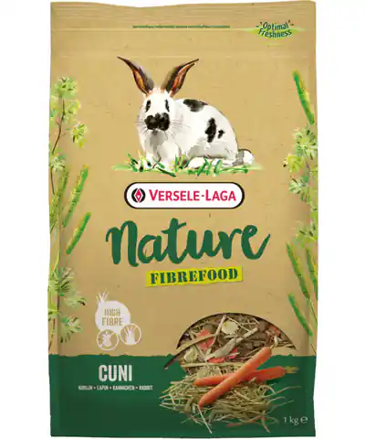 ⁨VERSELE LAGA Cuni Nature Fibrefood 1kg - LIGHT/SENSITIVE dla królików miniaturowych  [461426]⁩ w sklepie Wasserman.eu