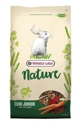 ⁨VERSELE LAGA Cuni Junior Nature 2,3kg - dla młodych królików miniaturowych  [461408]⁩ w sklepie Wasserman.eu
