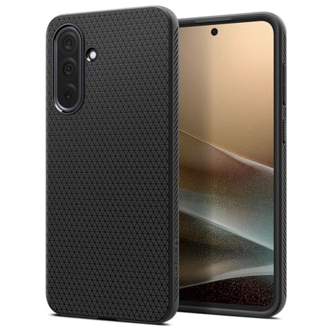 ⁨Spigen Liquid Air - Etui do Samsung Galaxy A36 5G (Matte Black)⁩ w sklepie Wasserman.eu