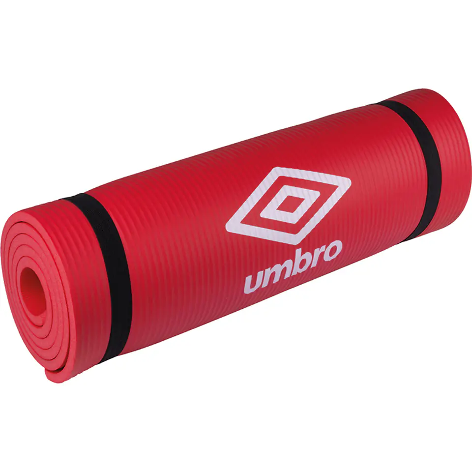 ⁨Umbro - Fitness mat, yoga with conveyor belt (red)⁩ at Wasserman.eu