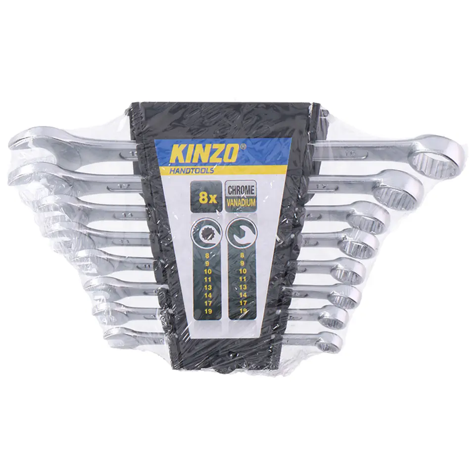 ⁨Kinzo - Flat wrench set 8 pcs.⁩ at Wasserman.eu